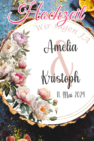 Tortendekoration Hochzeit 