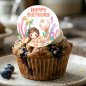 Preview: Muffinaufleger Meerjungfrau – Magischer Unterwasser-Zauber für den Geburtstag