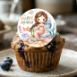 Preview: Muffinaufleger Meerjungfrau – Magischer Unterwasser-Zauber für den Geburtstag