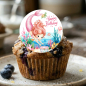Preview: Muffinaufleger Meerjungfrau – Magischer Unterwasser-Zauber für den Geburtstag