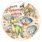 Preview: Tortenbild Tortenaufleger Dino Dinosaurier