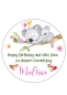 Preview: Torten Aufleger Muffin Topper für Mädchen Geburtstag Koalas