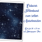 Preview: Essbares Weltall&Sternenhimmel-Dekorblatt