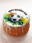 Preview: Fototorte Tortenbild Esspapier Geburtstag FUSSBALL