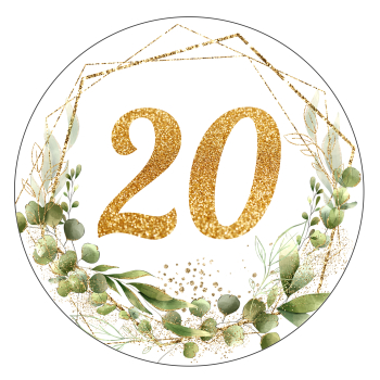 Preview: Tortenaufleger rund Geburtstag  20