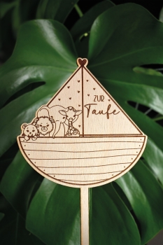 Holzaufatz Arche Noah