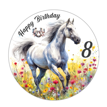 Pferd Tortenaufleger 20 cm