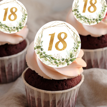 Preview: Muffinaufleger rund Geburtstag 18