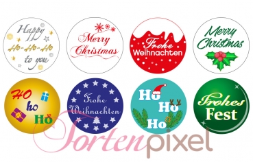 Tortenoblaten Weihnachten