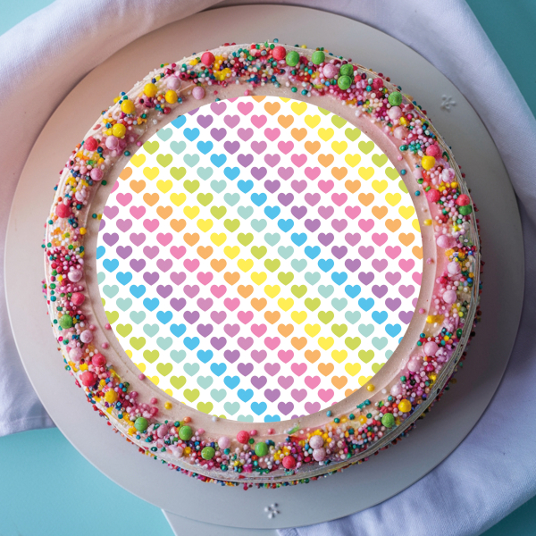 Bunte Herzen