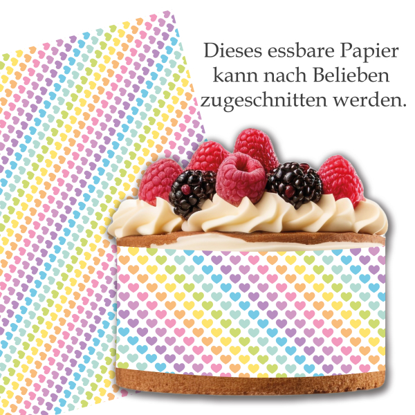 Für extra Romantik: Mit Goldfolie oder Zuckerrosen kombinieren!